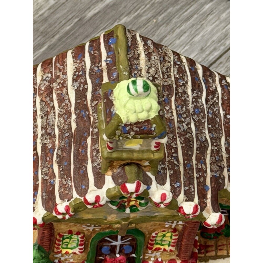 Ginger Frost Lane 2005 Christmas House Church Porcelain Ceramic 5” Tall - Picture 14 of 16